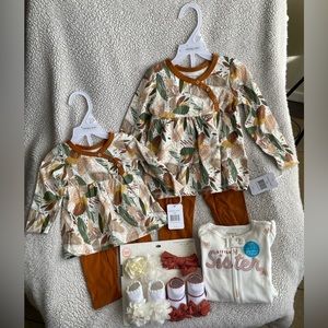 NWT baby girl kids clothes bundle